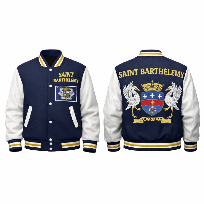 Saint Barthélemy Varsity Jacket
