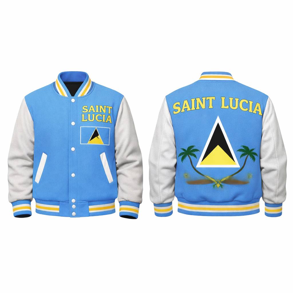 Saint Lucia Varsity Jacket