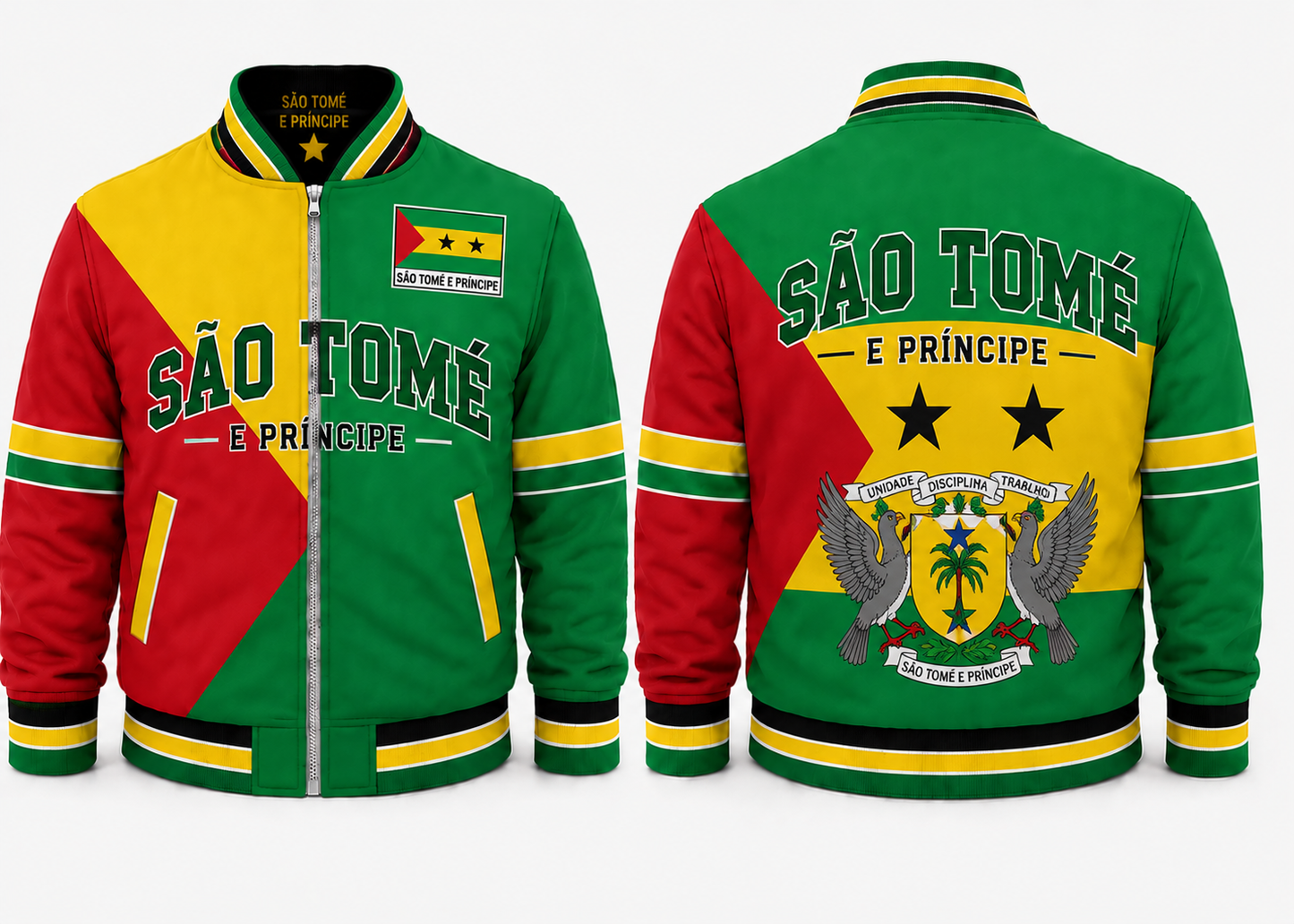 Sao Tome and Principe Varsity Jacket