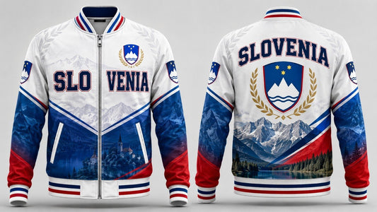 Slovenia Varsity Jacket