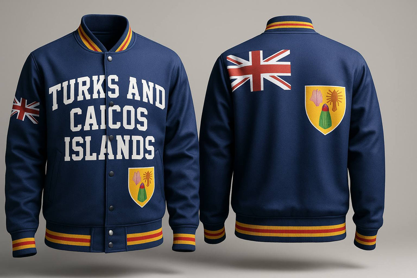 Turks and Caicos Islands Varsity Jacket