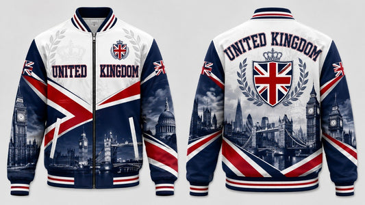 United Kingdom Varsity Jacket