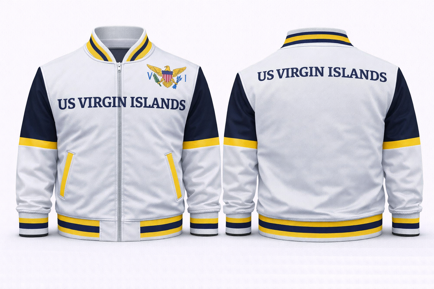 US Virgin Islands Varsity Jacket