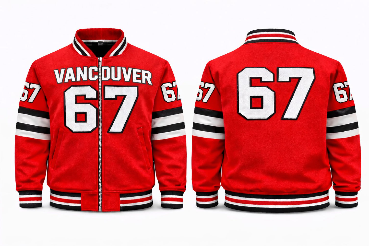 Vancouver Varsity Jacket Design No. 8011