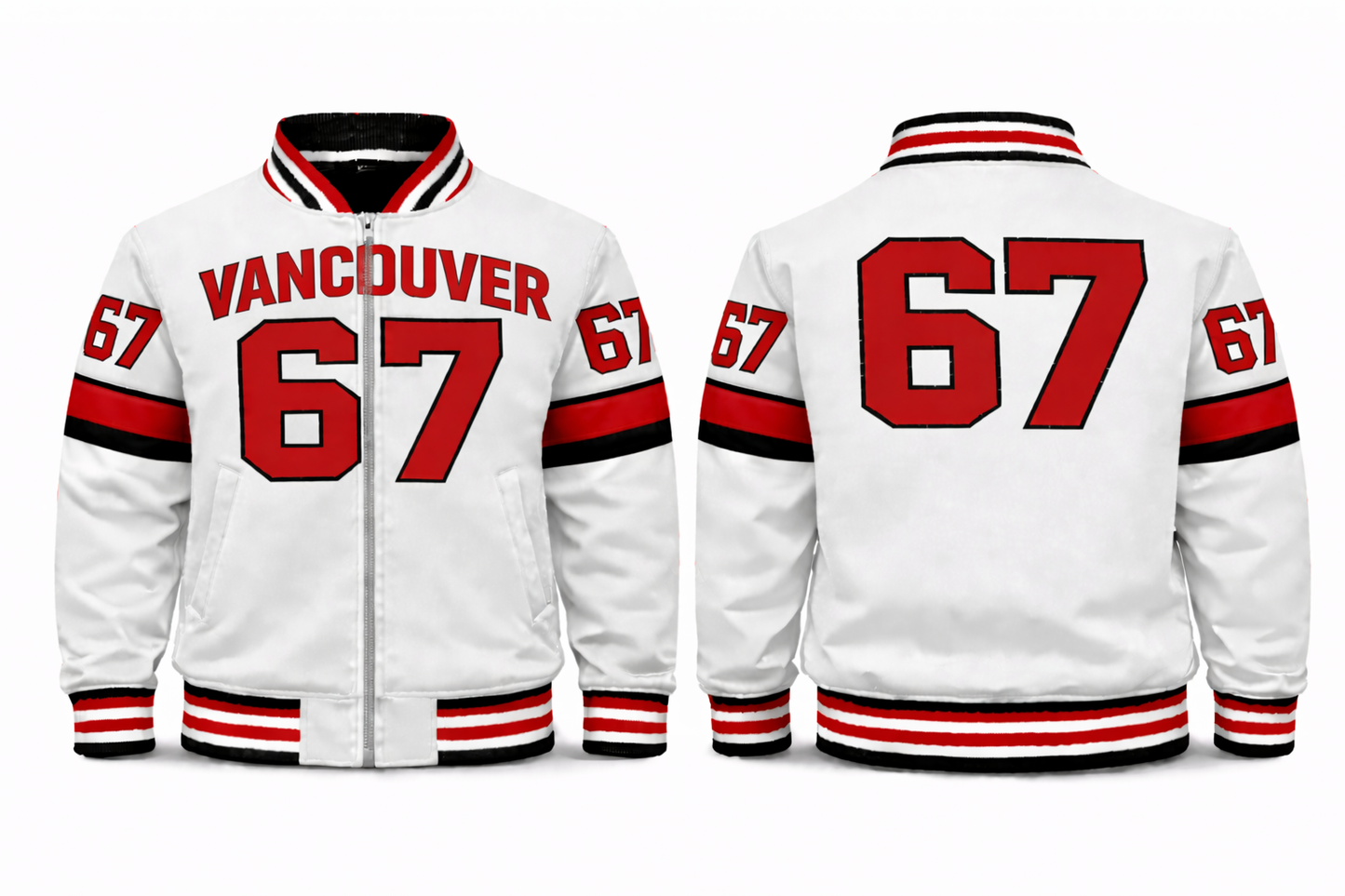 Vancouver Varsity Jacket Design No. 8013