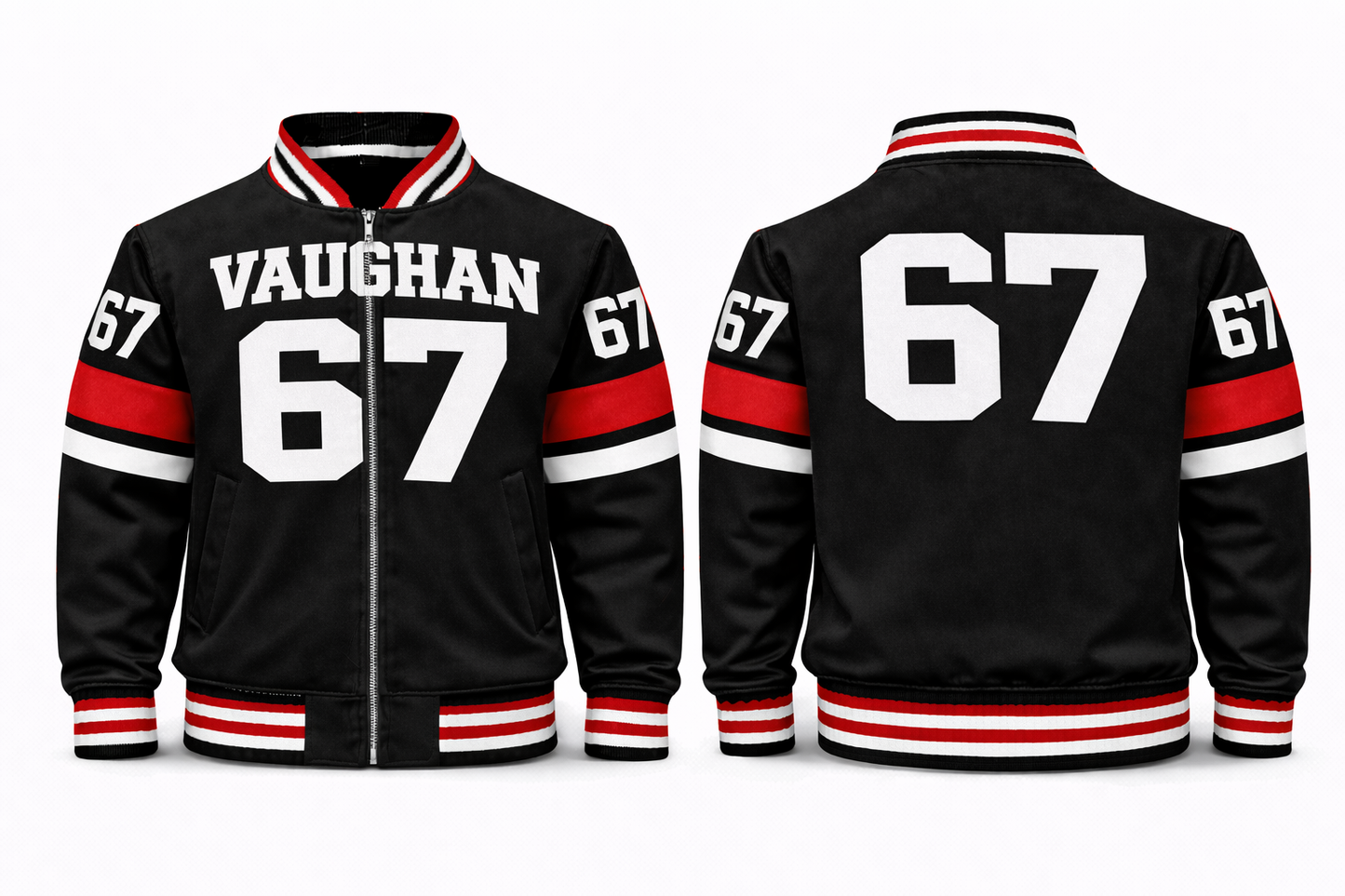 Vaughan Varsity Jacket Design No. 17012