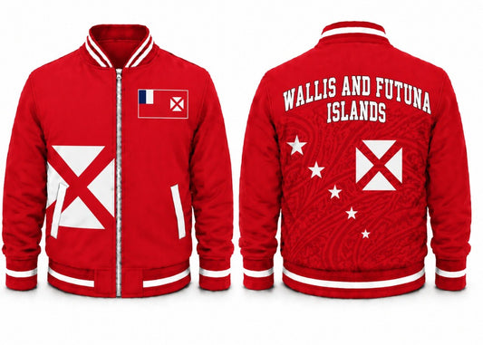 Wallis and Futuna Islands Varsity Jacket