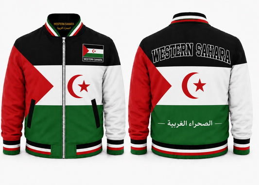 Western Sahara Varsity Jacket