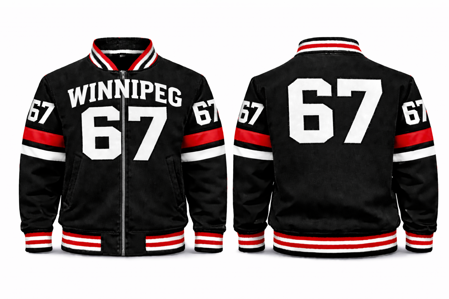 Winnipeg Varsity Jacket Design No. 6012