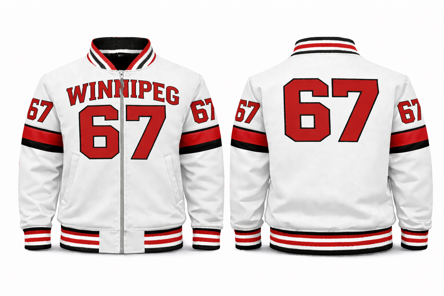 Winnipeg Varsity Jacket Design No. 6013