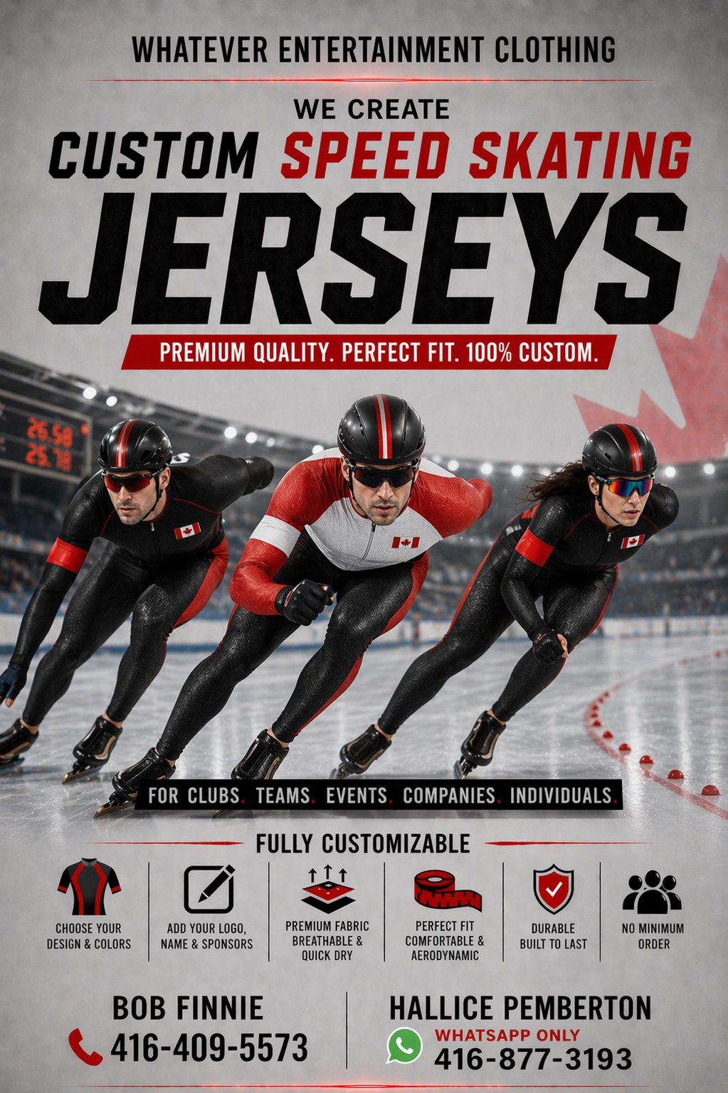 Speed Skating Uniforms