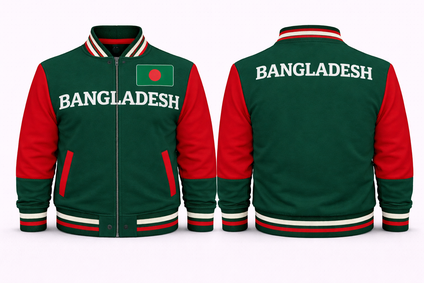 Bangladesh Varsity Jacket No. 5011
