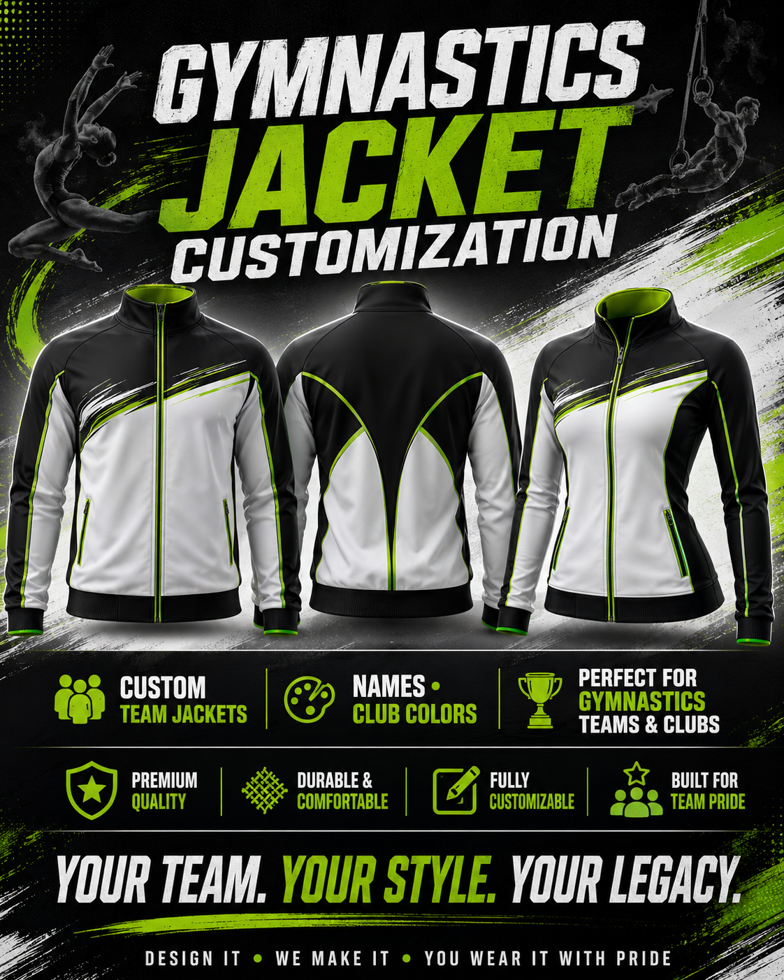 Gymnastics Jacket Customize