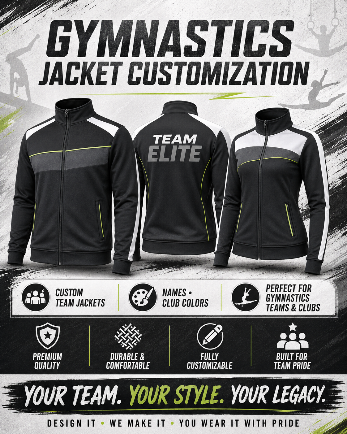 Gymnastics Jacket Customize