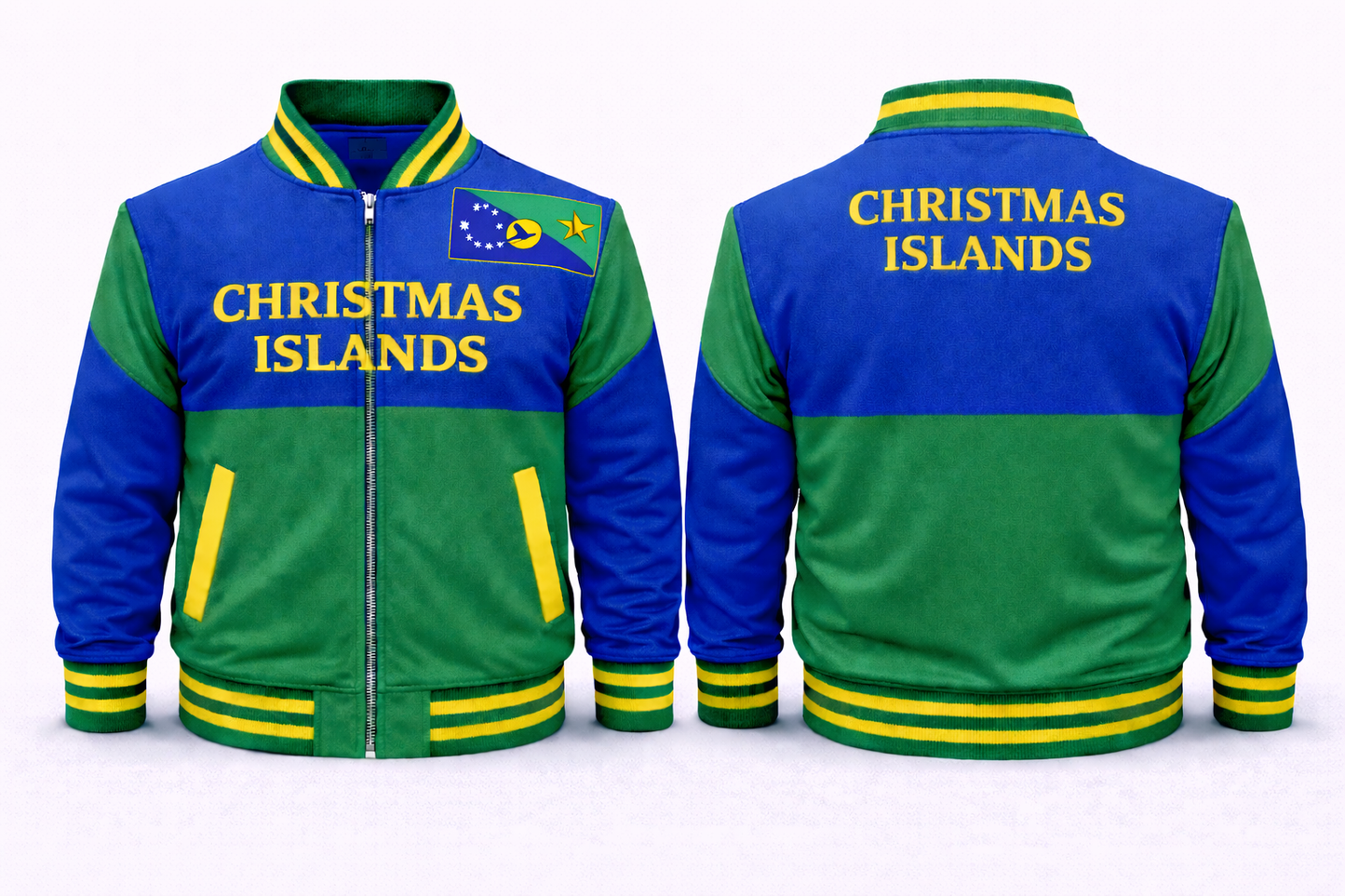 Christmas Islands Varsity Jacket No. 10011