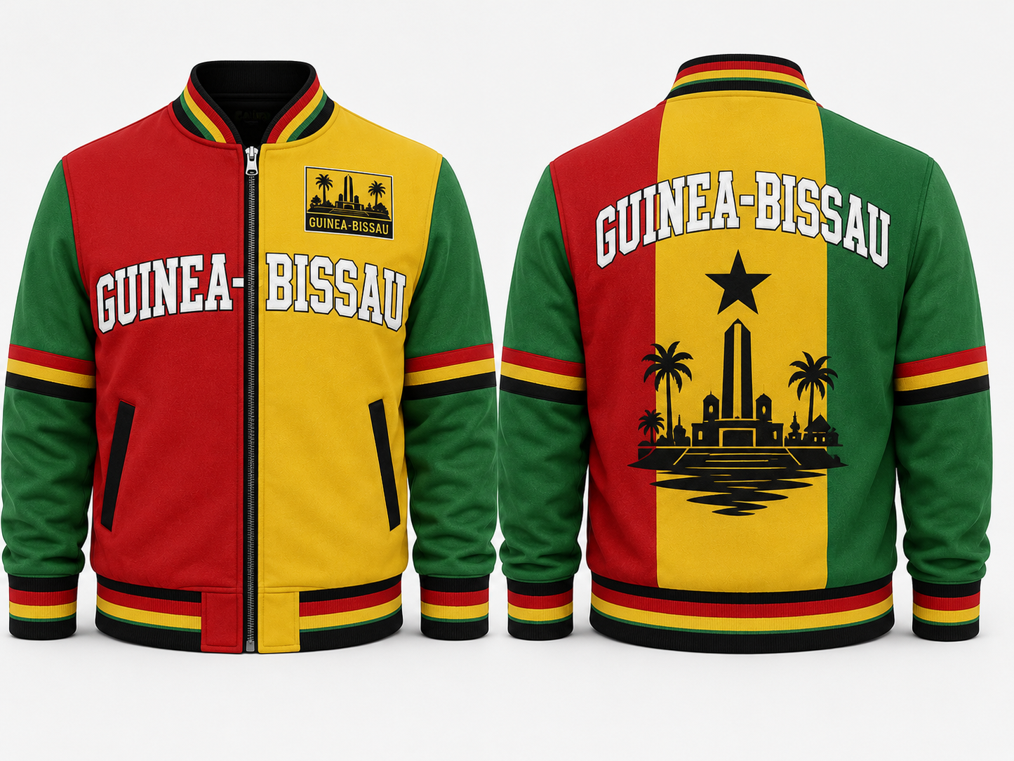 Guinea-Bissau Varsity Jacket