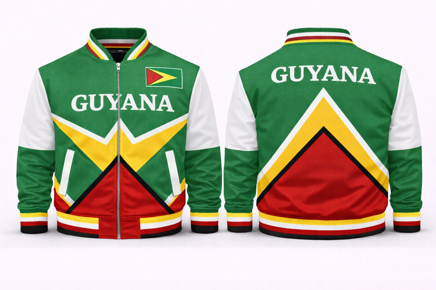 Guyana Varsity Jacket No. 7011