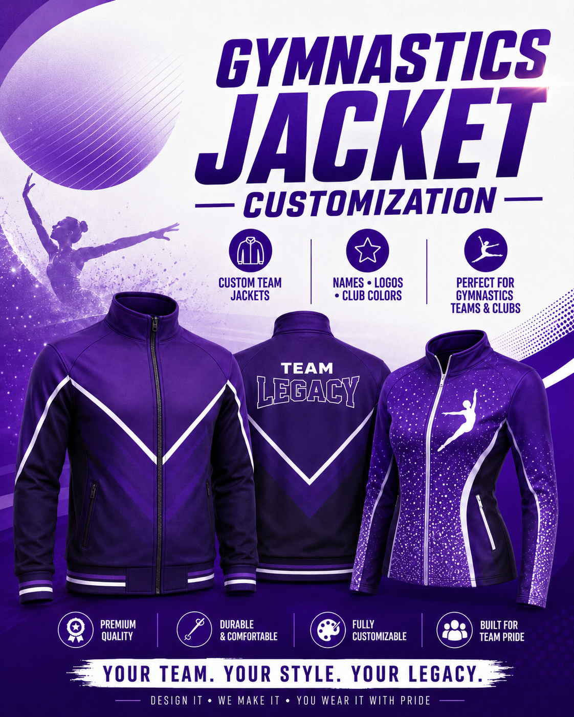 Gymnastics Jacket Customize