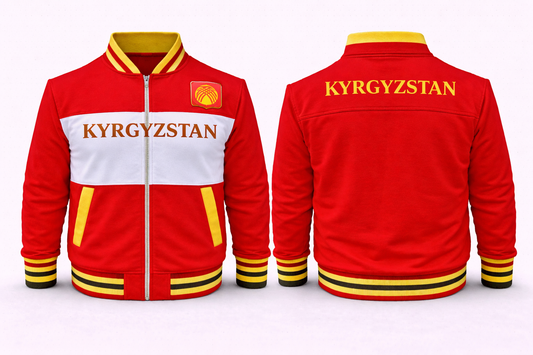 Kyrgyzstan Varsity Jacket No. 24011