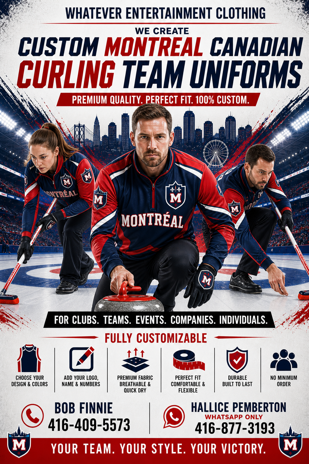 Montreal Curling Uniform