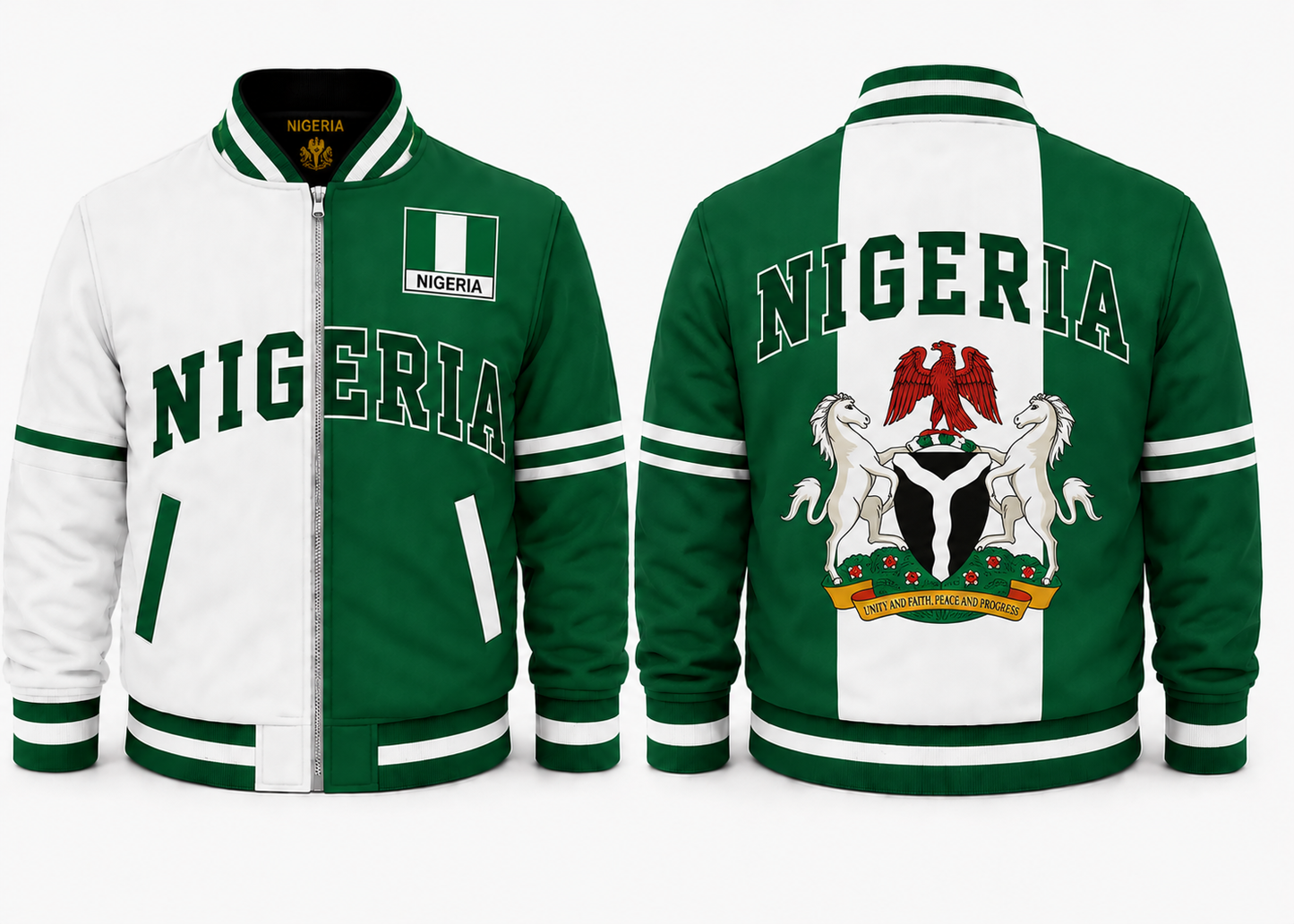 Nigeria Varsity Jacket