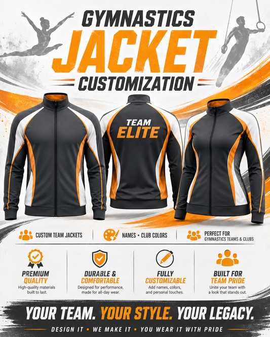 Gymnastics Jacket Customization