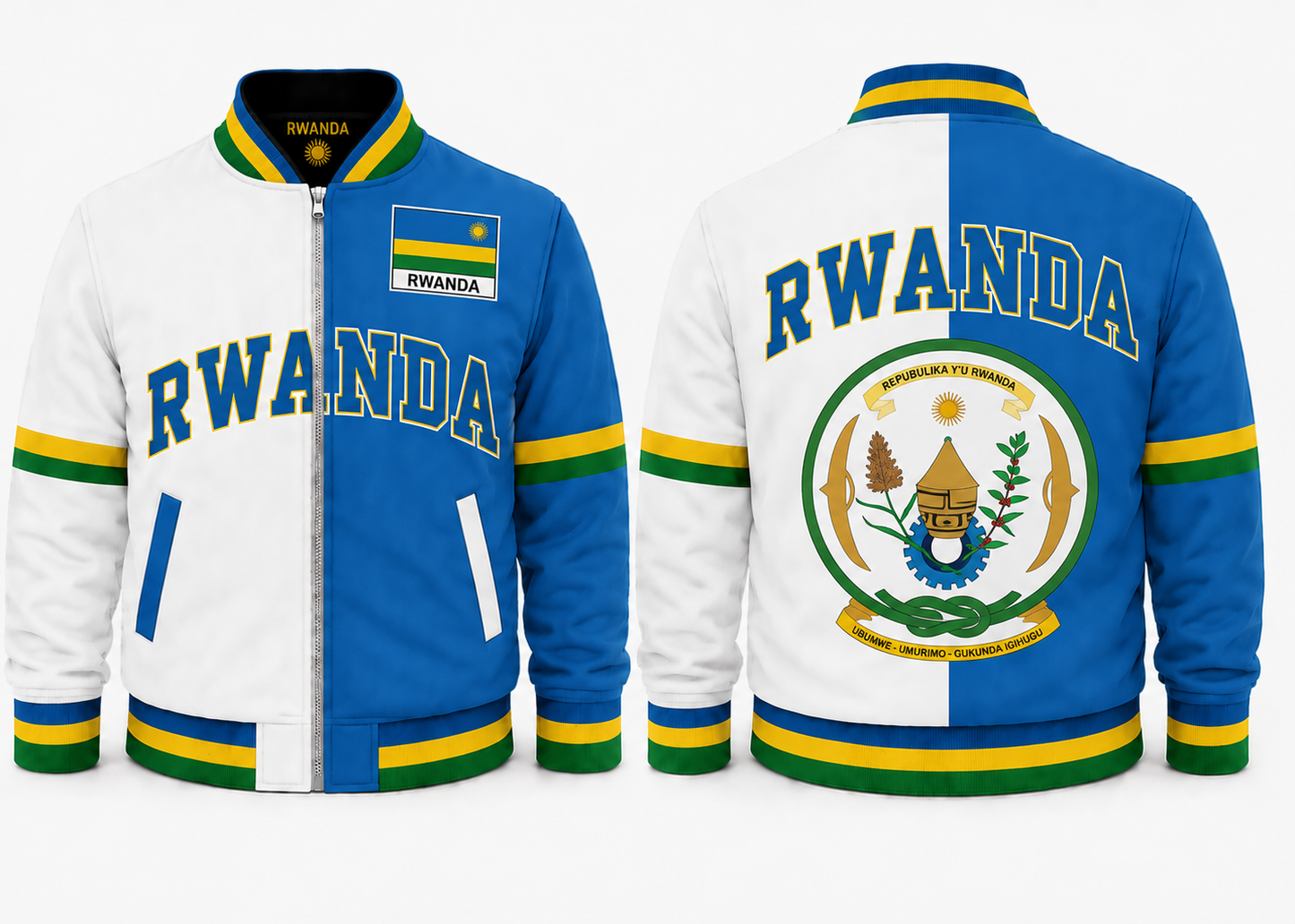 Rwanda Varsity Jacket