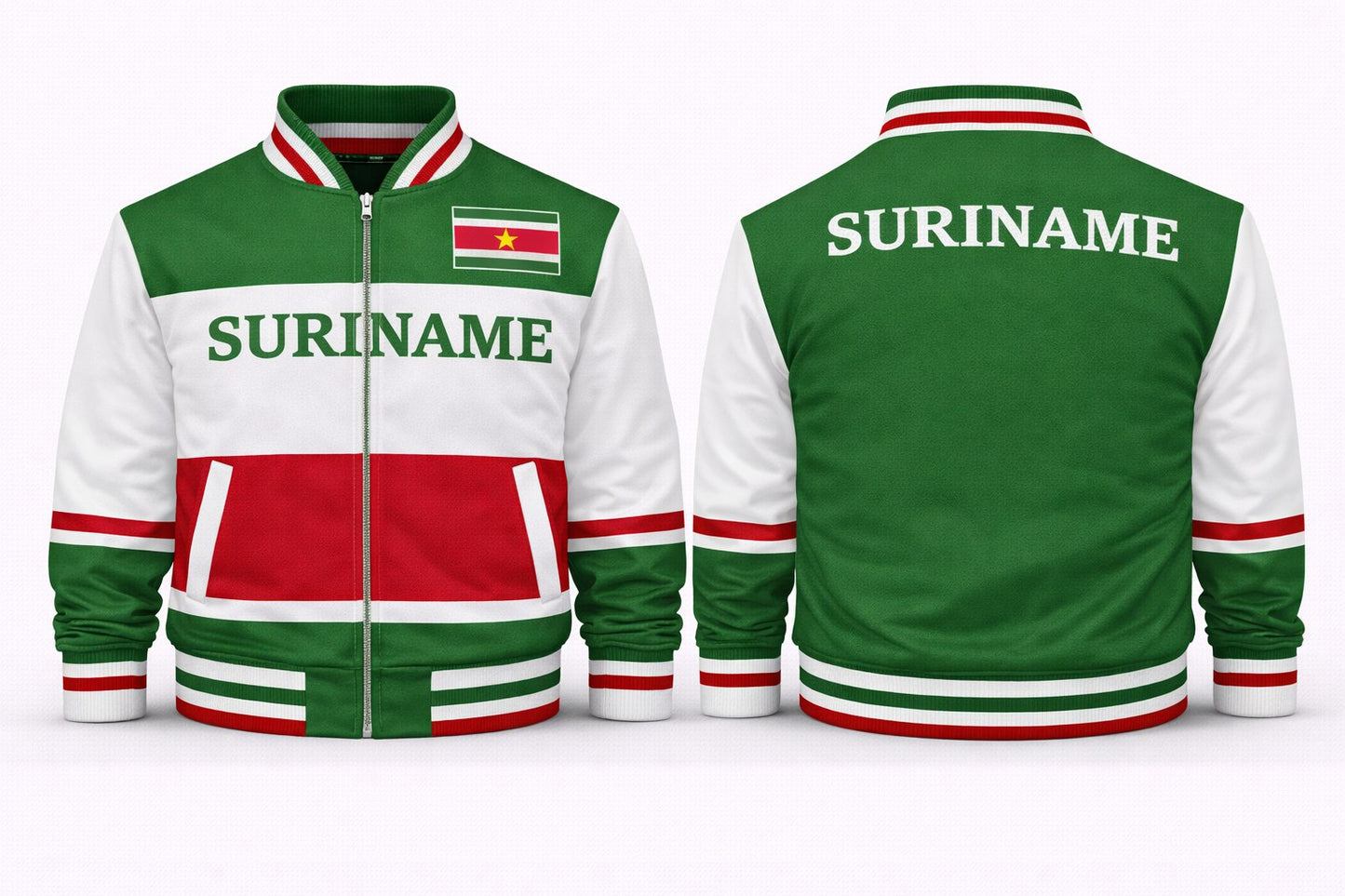Suriname Varsity Jacket No. 10011