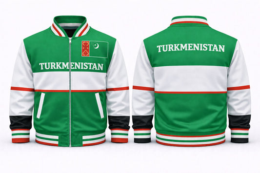 Turkmenistan Varsity Jacket No. 46011
