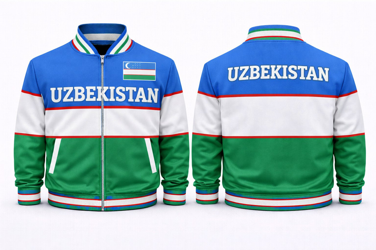 Uzbekistan Varsity Jacket No. 48011