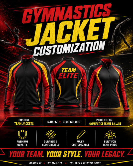 Gymnastics Jacket Customization