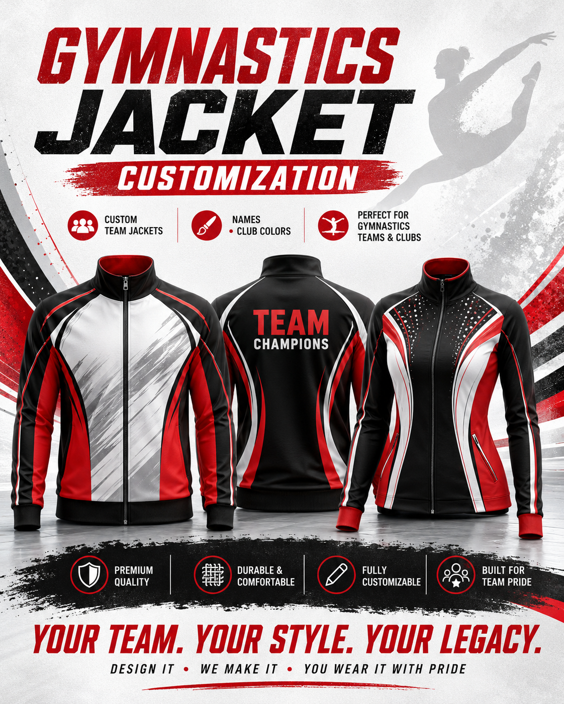 Gymnastics Jacket Customize