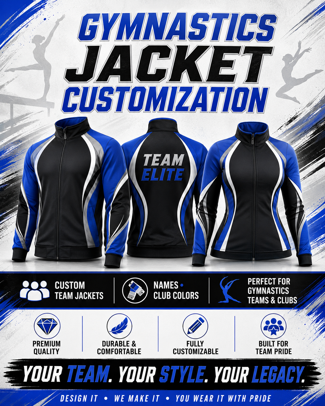 Gymnastics Jacket Customize